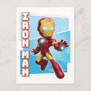 Carte Postale Gant de répulseur d'Iron Man
