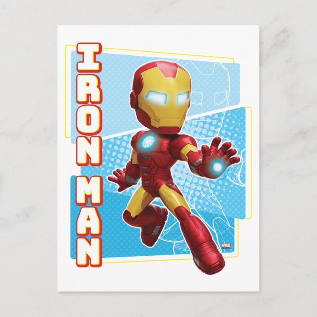 Carte Postale Gant de répulseur d'Iron Man (Devant)