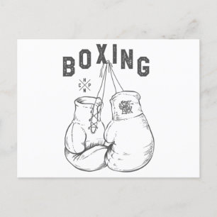 Carte Postale Gants de boxe