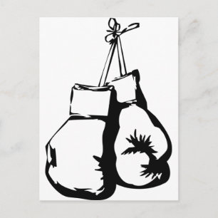 Carte Postale Gants de boxe