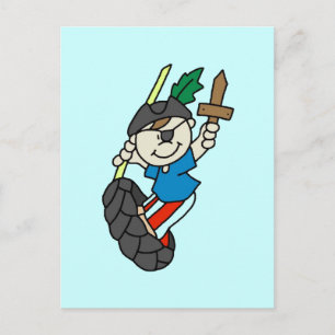 Carte Postale Garçon Pirate Ahoy Matey Tshirts et cadeaux