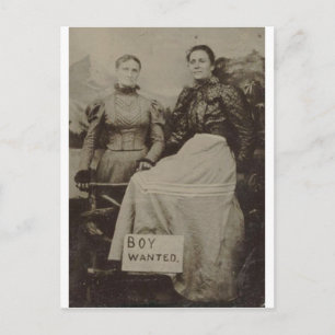 Carte Postale Garçon Recherché