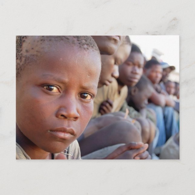 Carte Postale Garçons de rue (Devant)