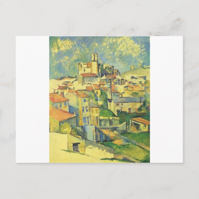 Carte Postale Gardanne par Paul Cezanne (Devant)