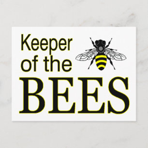 CARTE POSTALE GARDE DES ABEILLES