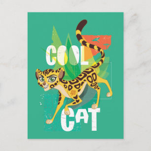Carte Postale Garde-lions   Cool Cat Fuli