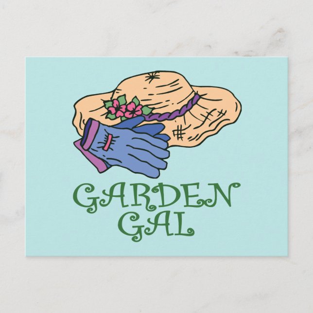 Carte Postale Garden Gall (Devant)