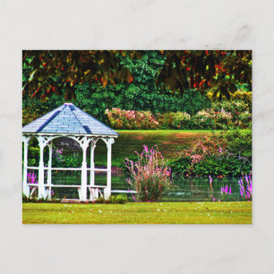 CARTE POSTALE GARDEN GAZEBO