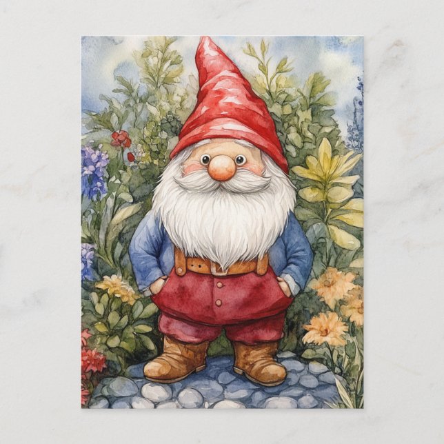 Carte Postale Garden Gnome (Devant)