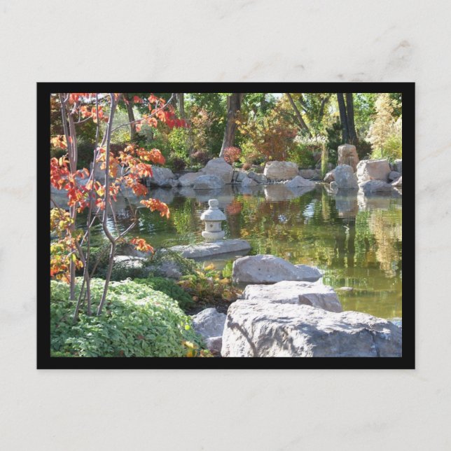 Carte Postale Garden japonais (Devant)