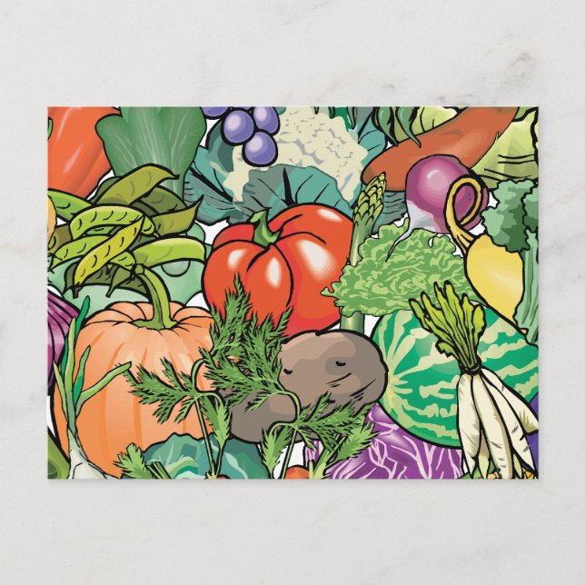 Carte Postale Gardener végétal (Devant)