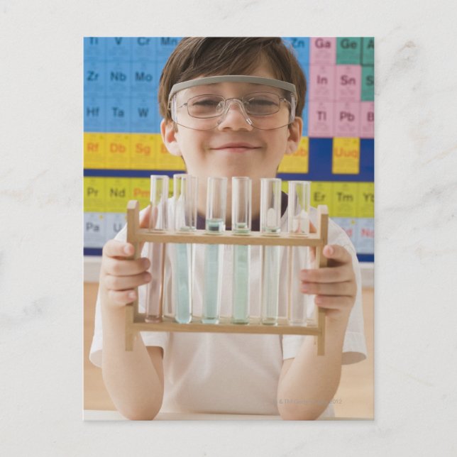 Carte Postale Garderie grecque de tubes d'essai (Devant)