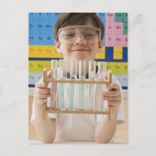 Carte Postale Garderie grecque de tubes d'essai