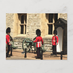 Carte Postale Gardes de la Tour de Londres