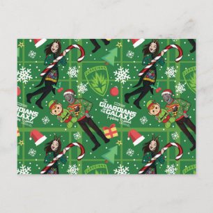 Carte Postale Gardiens de Galaxy Holiday Drax & Mantis