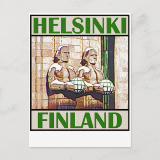 Carte Postale Gare centrale, Helsinki