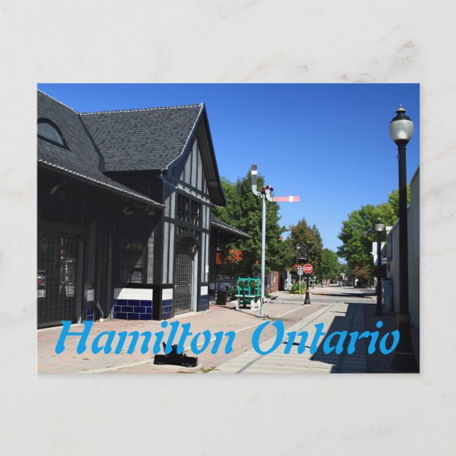 Carte Postale Gare de Ferguson Hamilton (Ontario) (Devant)