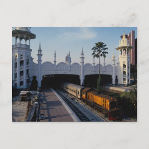 Carte Postale Gare de Kuala Lumpur, Malaisie