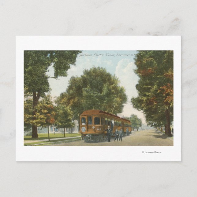 Carte Postale Gare de Northern Electric 2 (Devant)