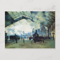 Gare de Saint-Lazare, train de Normandie par Claud