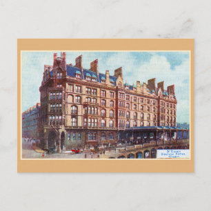 Carte Postale Gare de St Enoch vintage Hôtel Glasgow