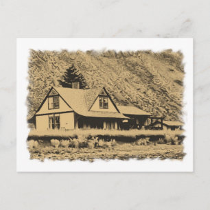 Carte Postale Gare de Wagon wheel gap