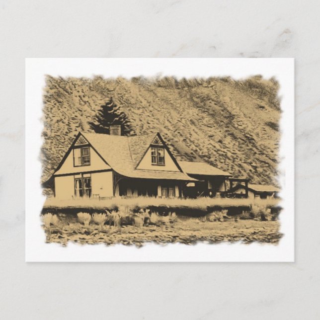 Carte Postale Gare de Wagon wheel gap (Devant)