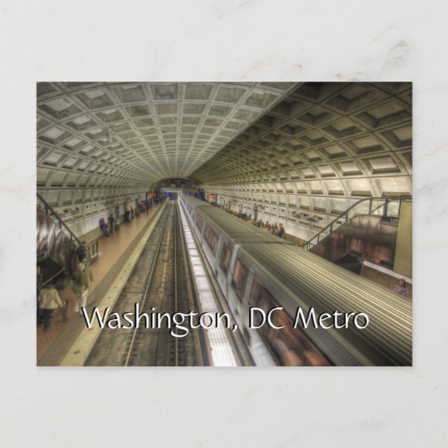 Carte Postale Gare de Washington DC (Devant)