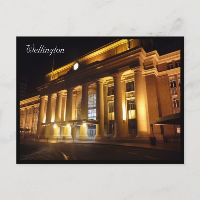 Carte Postale gare de wellington (Devant)