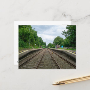 Carte Postale Gare ferroviaire d'Ince and Elton