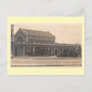 Carte Postale Gare Montclair NJ 1936 Style Vintage
