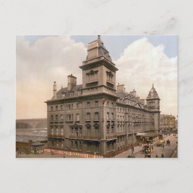 Carte Postale Gare vintage de Paddington Londres Angleterre (Devant)