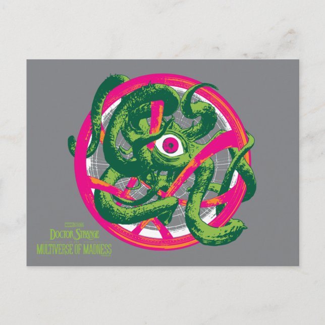 Carte Postale Gargantos Enroulé Autour du Sceau de Vishanti (Devant)