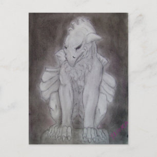 Carte Postale Gargoyle