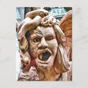 CARTE POSTALE GARGOYLE