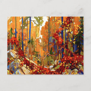 Carte Postale Garland d'automne, art de Tom Thomson,