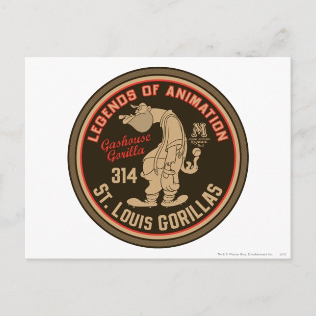 Carte Postale Gashouse Gorillas - Logo Feat. Pichet (Devant)