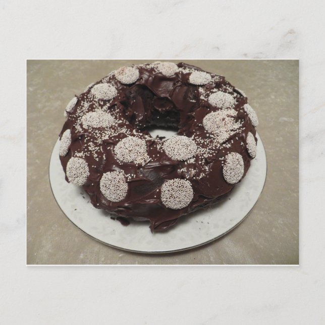 Carte Postale Gâteau cuit (Devant)