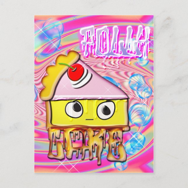 Carte Postale Gâteau Polly - Tortina - (Devant)