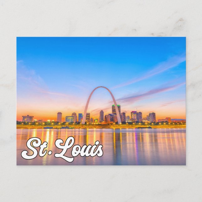 Carte Postale Gateway Arch, St. Louis, Missouri, USA (Devant)