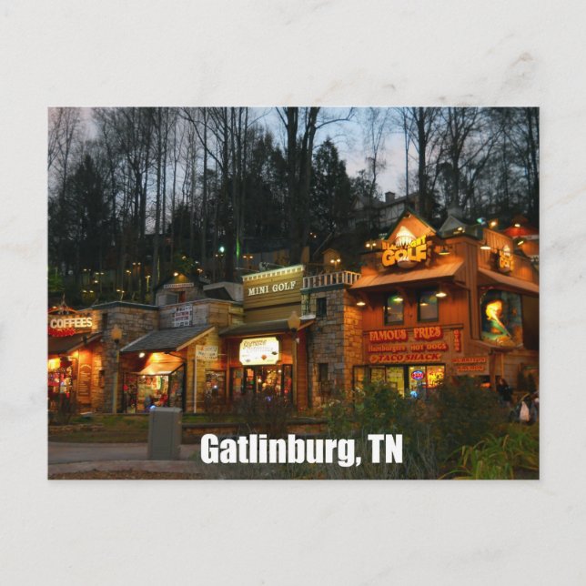 Carte Postale Gatlinburg, Tennessee (Devant)