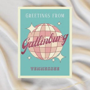 Carte Postale Gatlinburg Tennessee disco