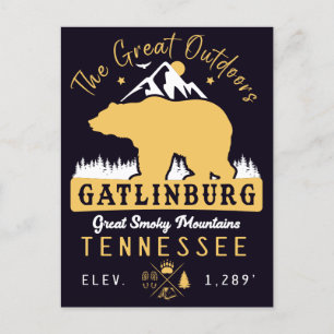 Carte Postale Gatlinburg Tennessee Mounts Souvenirs