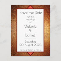Gatsby Art déco moderne Parties scintillant Simple
