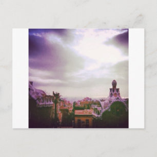 Carte Postale Gaudi à Barcelone