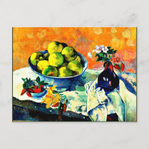 Carte Postale Gauguin - Vie morte avec des pamplemousses