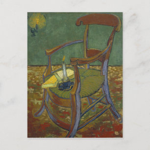 Carte Postale Gauguin's Chair by Vincent Van Gogh