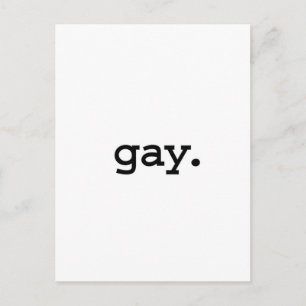 Carte Postale gay.