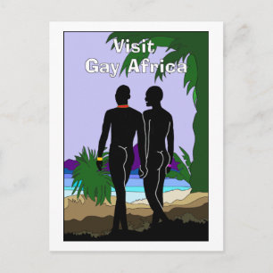 Carte Postale Gay Africa Travel