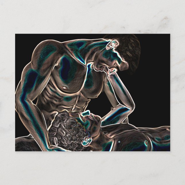 Carte Postale Gay Amour (Devant)